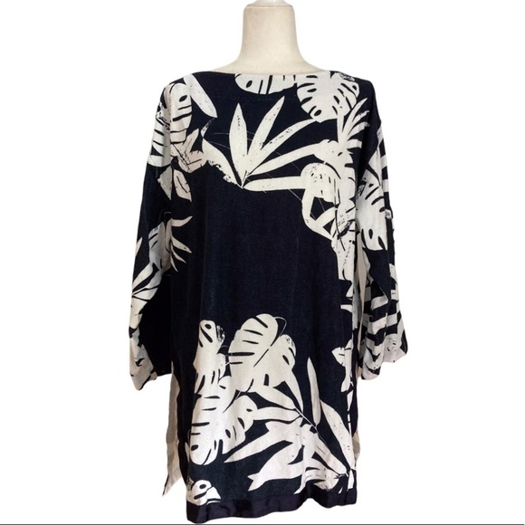 ORLEBAR BROWN Alina Camo Leaf Cover-Up $345 100% Cotton - Picture 8 of 9